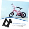 Operitacx 2Pcs Portable Scooter Support Stand Durable Plastic Parking Holder