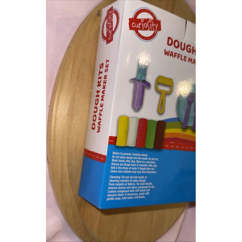 Curiosity new Curiosity Dough Kits Waffle Maker Set