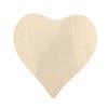 Wooden World Love Heart Cutting Board, 20cm x 21cm x