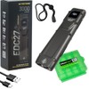 EdisonBright Nitecore EDC27 3000 Lumen USB Rechargeable flat slim body