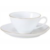Okura Toen Gold Line (Coupe Shape) Cup & Saucer 30C/1001