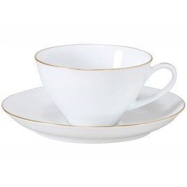 Okura Toen Gold Line (Coupe Shape) Cup & Saucer 30C/1001