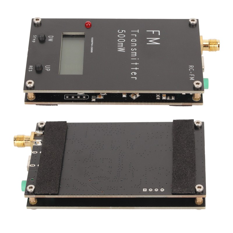 500mW FM Transmitter with LCD Screen 2000M 500mW 88‑108MHz FM