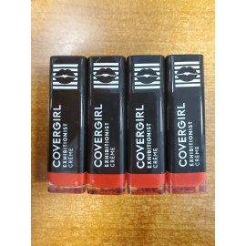 COVERGIRL 4 Pack: Covergirl Exhibitionist Creme Lipstick *#500 Lit A Fire* (9237-13C)