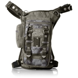 [デバイス] Haze3 2way レッグポーチ -カーキ