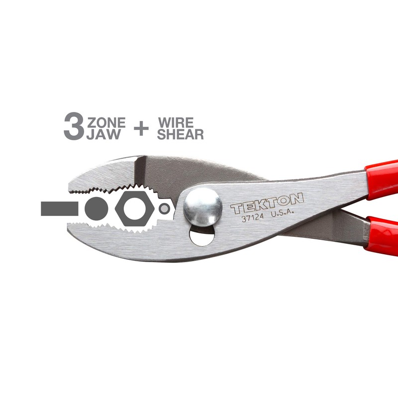 TEKTON 10 Inch Slip Joint Pliers | 37124 | Made