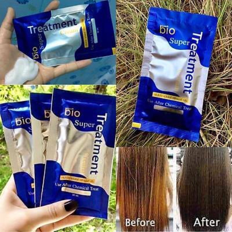 (1 box 24 pcs )Bio Super Treament-护发素一盒24包