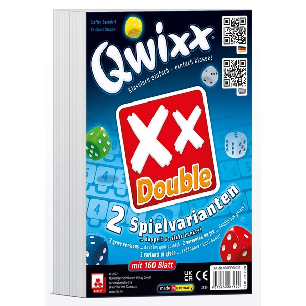 NSV - 4131 - Qwixx Double - Additional Blocks Set