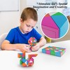 ROXENDA Magic Snake with 48 Segments, Magic Snake Cube Twist