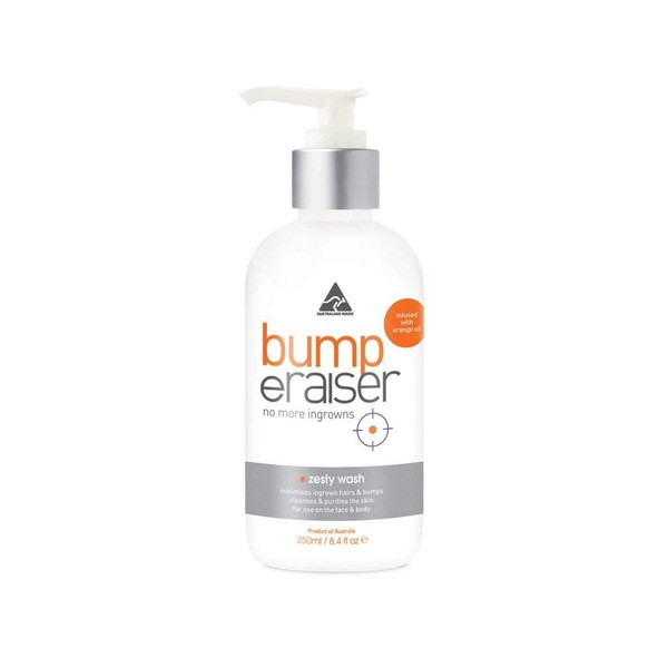 Bump eRaiser Zesty Wash For Ingrown Hair Treatment, Razor Bumps and Razor Burns And Hair Growth