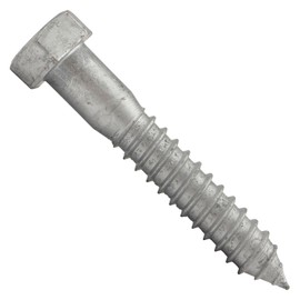 Conquest 3/4"-4-1/2 x 4-1/2" Lag Bolts, Hot Dip Galvanized, Coarse Threads Hex Head, Corrosion-Resistant for Outdoor, Wood, and Structural Projects (25 Pack)