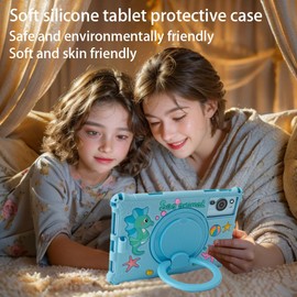 EspZanthic Universal Case for 10 Inch Tablet, Case for DOOGEE U9 /U10 /U10 Pro/ T10 Plus/Blackview Tab 7 WiFi/SGIN 10.1"/jumper 10.1"/feyze Tablet/OUKITEL OT6 /Teclast M50/M50HD Stand Cover