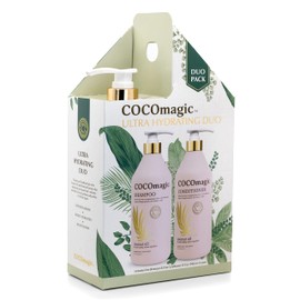 CocoMagic Shampoo and Conditioner Duo - Infused with Coconut Oil & Botanical Extracts - Deeply Hydrates and Restores Shine (32 oz)