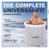 XUMANO Ice Bath Tub Cold Plunge Tub Outdoor, Ice Bath