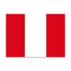 Flag of Peru Sticker Decal Notebook Car Laptop 5.5"x4" (Color)