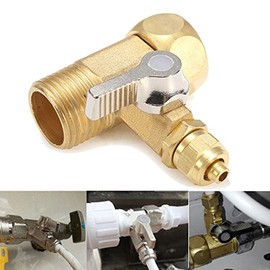 1/2 Inch to 1/4 Inch Brass Tap RO Feed Ball Valve Water Filter Reverse Osmosis System for Water Purifier Tap