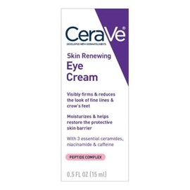 CeraVe Skin Renewing Contorno de Ojos 14ml, Péptidos, Cuidado Dermatológico