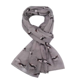 GFM Penguin Print Scarf (PGN-22-BH)