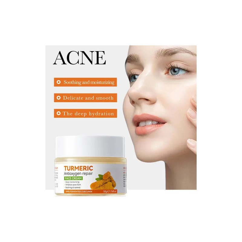 Serum Turmeric Glow 50 G, Hidratante Reparador De Alto Brill