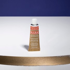 AMACO Rub n Buff Wax Metallic Finish - Rub n Buff European Gold 15ml Tube - Versatile Gilding Wax for Finishing Furniture Antiquing and Restoration - Rub and Buff Colors Single Tube