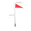 POPETPOP Adjustable Stick Flag for Sports Events Safety Flags for