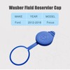 Windshield Washer Fluid Cap Wiper Reservoir Tank Cover Compatible with