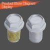 labwork Drive Shaft Retaining Bolt Set with Washers M12x 16