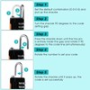 Bewudy 2 Pack Suitcase Padlocks 4 Digit Code Combination Padlocks,