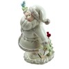 Lenox STROLLING WITH SANTA Holiday Figurine 7" tall Brand New