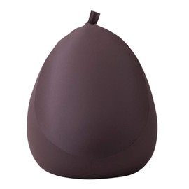 MOGU Bead Cushion Cover Brown Cover Fitted Chair Dedicated Cover (Total Length Approx. 35.4 inches (90 cm)