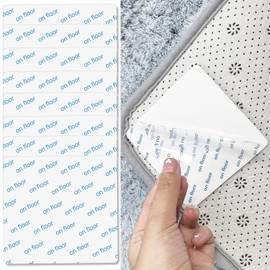 Anti Slip Mat Grippers, 8 Pcs 4 x 4 inch Rug Pads Grippers for Laminate Floor Washable Non Slip Pad Grips Vacuum Tech Grippers for Carpet Grips Mat on Tile Floor