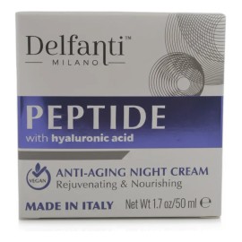 Delfanti Milano Crema De Noche Péptidos Y Ácido Hialurónico