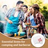Loopeer 100 Pcs I Do BBQ Wet Wipes Bulk Red
