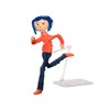 NECA - Figura articulada de Coraline con camisa a rayas
