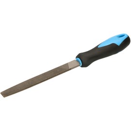 KOTARBAU® Workshop Flat File 150 mm for Metal with Profiled Handle Workshop File Flat