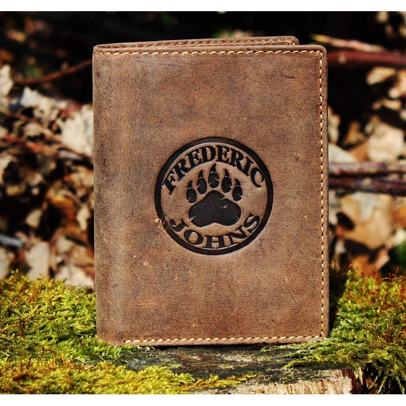 Frédéric & Johns ® Men's Leather Wallet with RFID Protection,