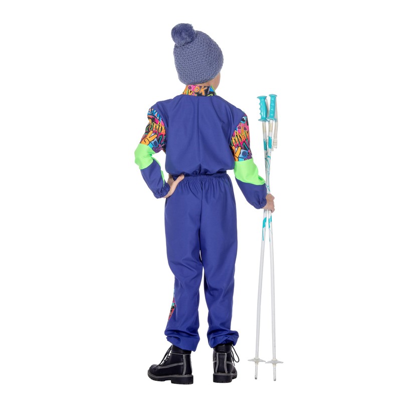 WILBERS & WILBERS 3492 Children's Retro Ski Suit with 80s