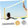GRIRIW 2Pcs Volleyball Net Measure Chain Equipment for Accurate Volleyball