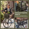 Rear Bike Basket,Rear Rack Bicycle Basket with Waterproof Storage Bag,Large