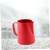 ULTECHNOVO Non Stick Stainless Steel Milk Pourer for Red Frothing