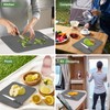 Gintan Flexible TPU Cutting Board with Knife and Juice Groove,