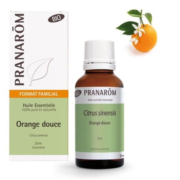 Pranarom Huile essentielle Bio Orange Douce Pranarom, 30 ml
