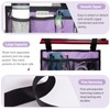 WEEOATAR Wheelchair Side Bags Storage Pouch with Cup Holder, Water-Resistant,