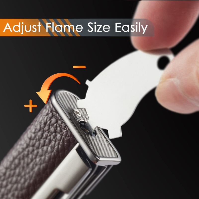 Urgrette 3 in 1 Pipe Lighter Butane Angled Soft Flame