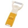 Pearl Metal C-5734 Peeler, Orange (Made in Japan)