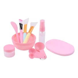 🔥 11 pzs bowl preparación mascarilla facial brochas frasco  Vitaminas y Minerales
