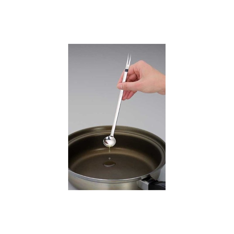 Antibacterial 18-8 Tasting Spoon C Type 0.08 fl oz (2.5