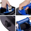 IMT 10" Metal Suction Cup for Glass, Vacuum Pump Suction