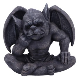 Nemesis Now Laverne Gargoyle Figurine, 13 cm, Dark Black