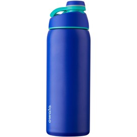 Owala Twist Stainless Steel Water Bottle with Screw Cap, 940 ml, Smooshed Blueberry